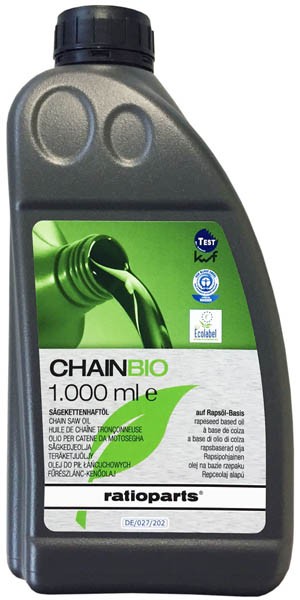 Kettenöl Sägekettenhaftöl 1 Liter Bio Sägekettenöl CHAINBIO