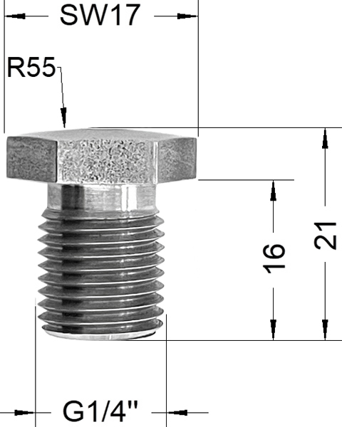 Messerwellenschraube SW17 Schraube für Hobelmesserwelle