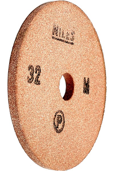 Schleifscheibe Ø = 200 x 16 x 32 mm, Edelkorund 32 M