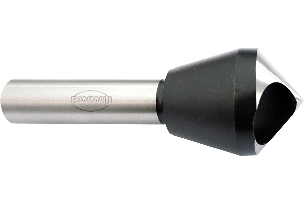Entgratsenker Querloch HSSE 90° – Senkbereich 2–5 Mm, Schaft-Ø 6 Mm, Für Stahl, INOX, Guss Und Alu
